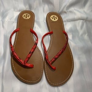 Tory Burch Thong slippers! size 10